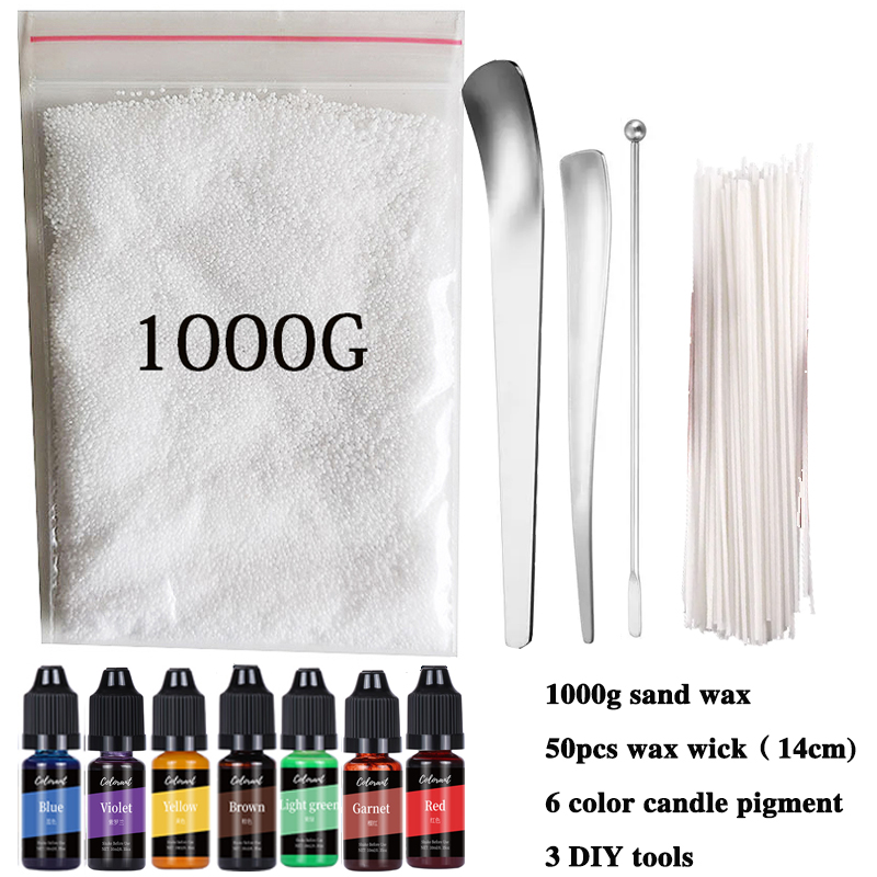 Candle Making Instructions - Kit di materiali fai-da-te per cera