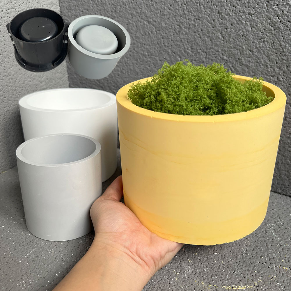 Candle Making Vessels - Grandi stampi per fioriere in Silicone