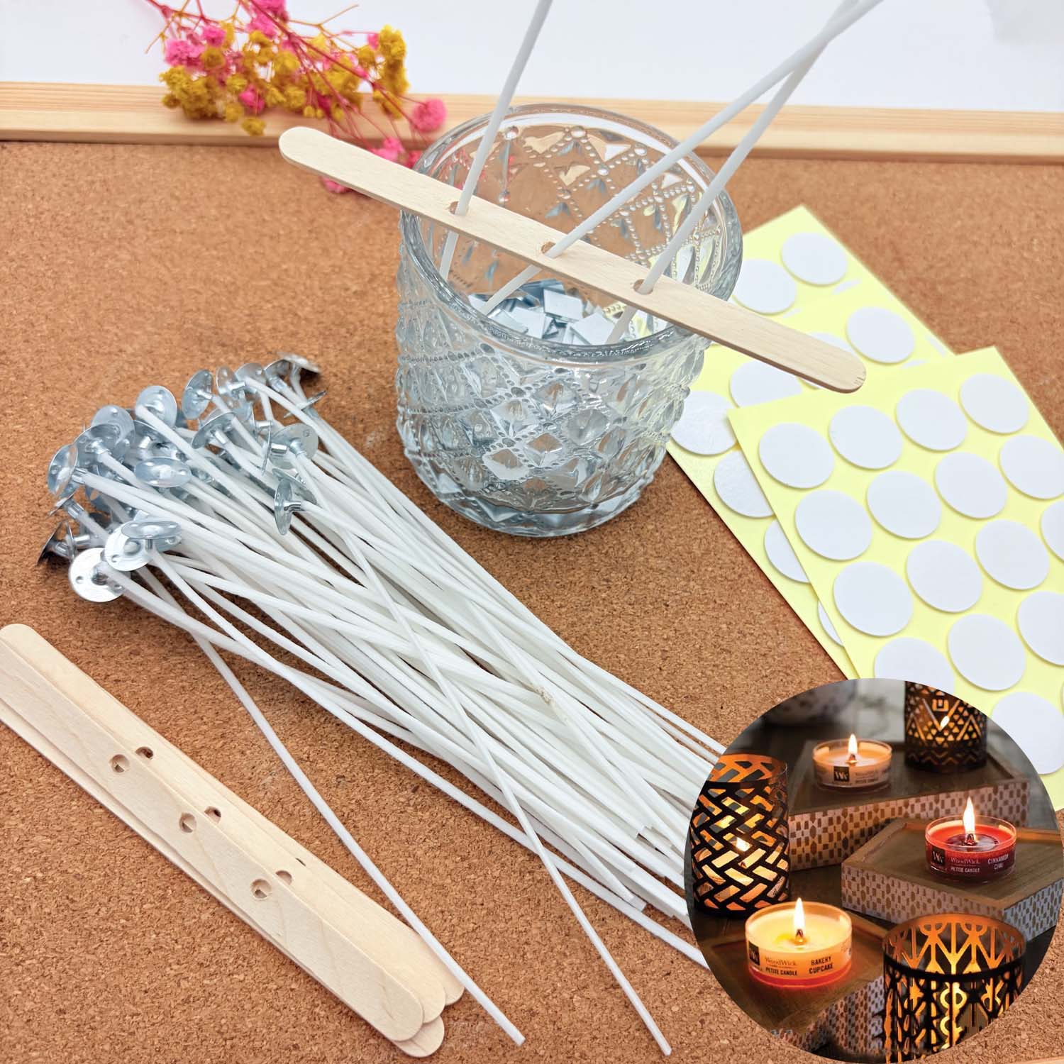 Candle Making Workshop - 1 SET Kit Fai da Te