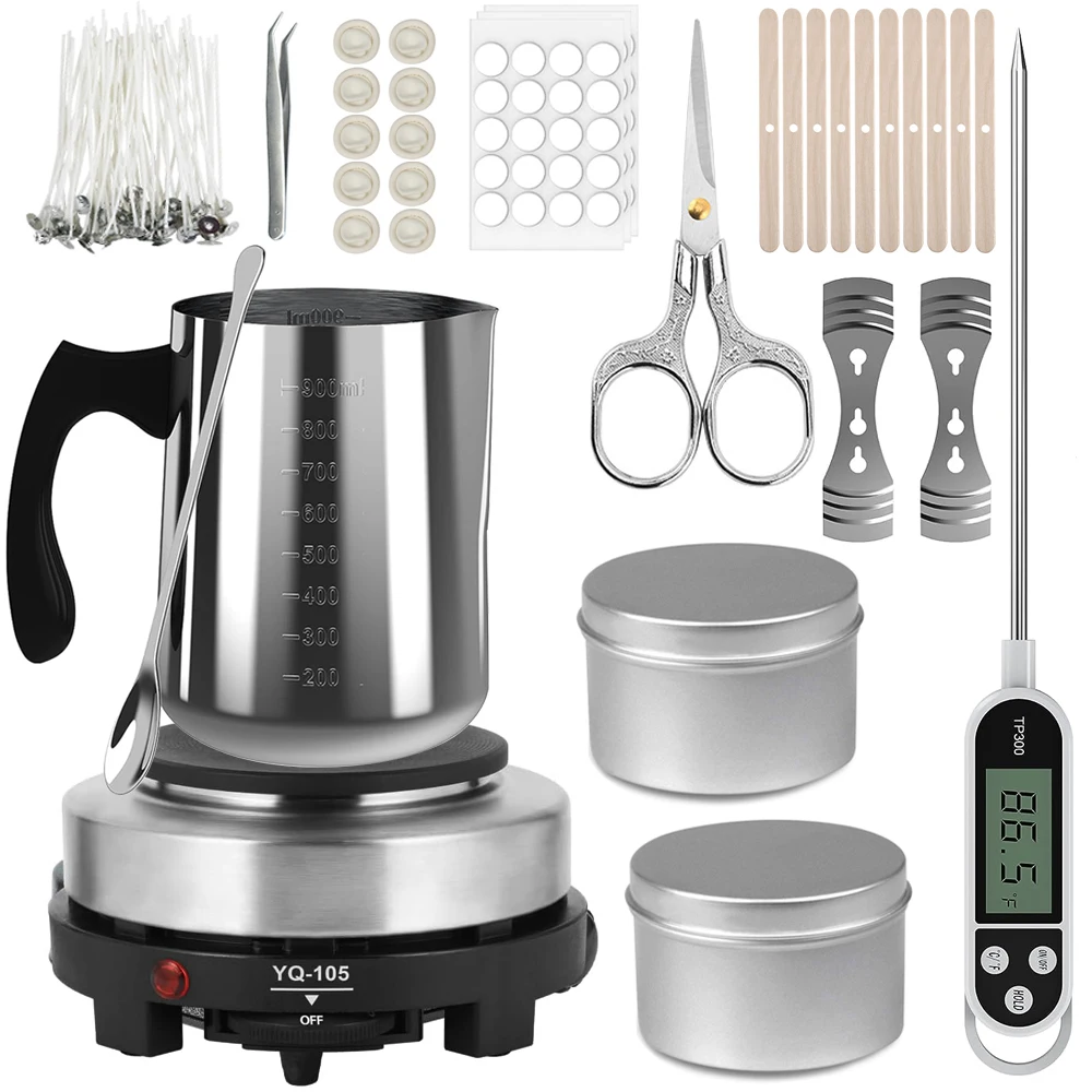 Candle Making Instructions - Gemos 500w Kit per la produzione