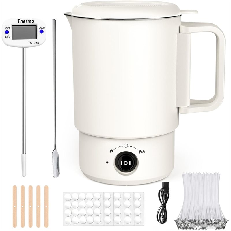 Candle Making Workshop - Kit pentola elettrica per sciogliere la
