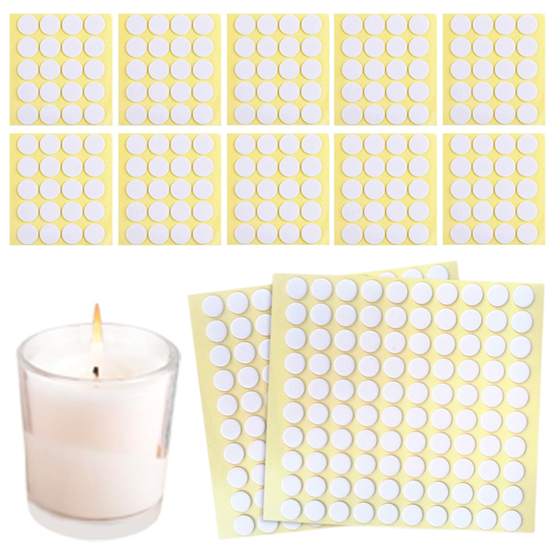 Candle Making Workshop - 400PCS/100PCS Adesivi per stoppini per candele