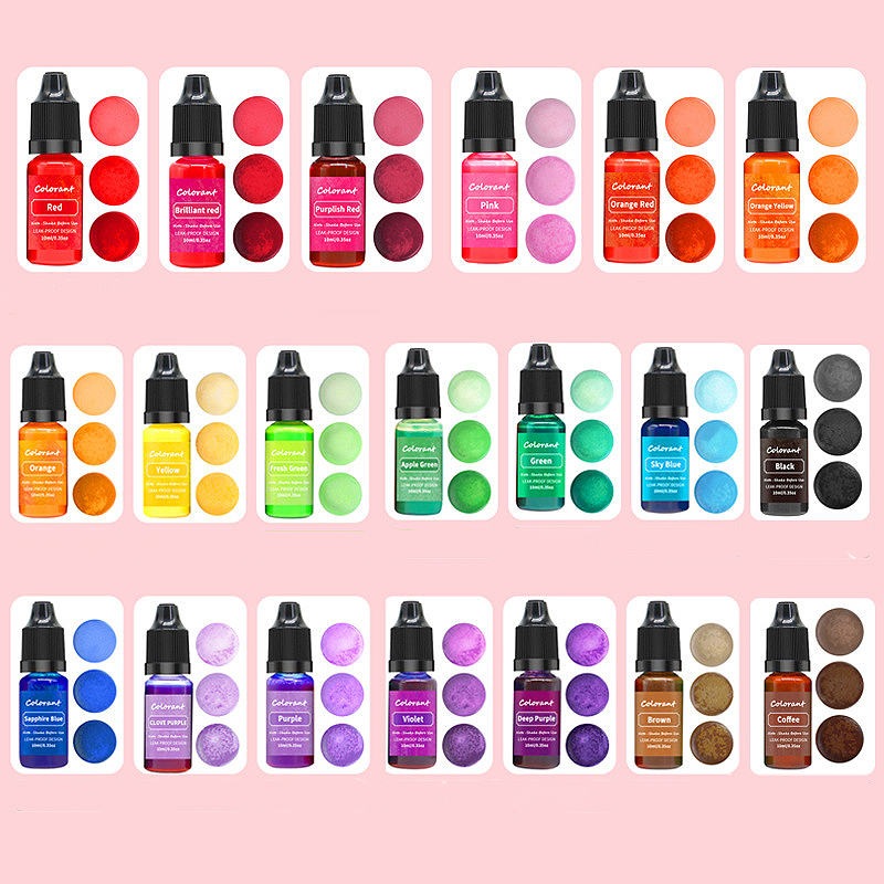 Candle Dye Chip - 20 colori Candela Coloranti Pigmento Aromaterapia