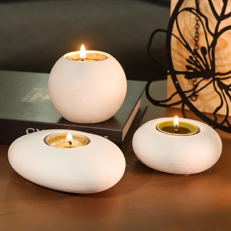 Candle Making Vessels - Stampo in silicone per portacandele tealight,