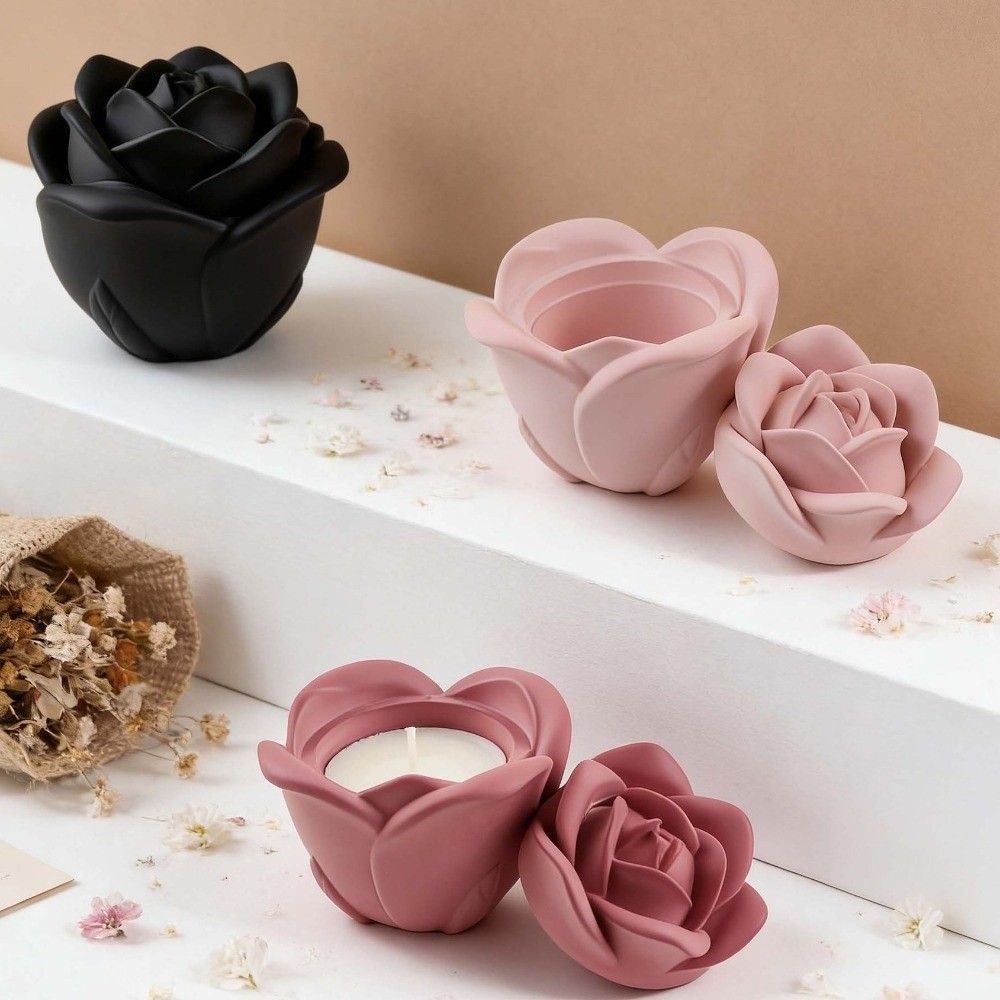 Candle Making Vessels - Stampi in Silicone a Forma di