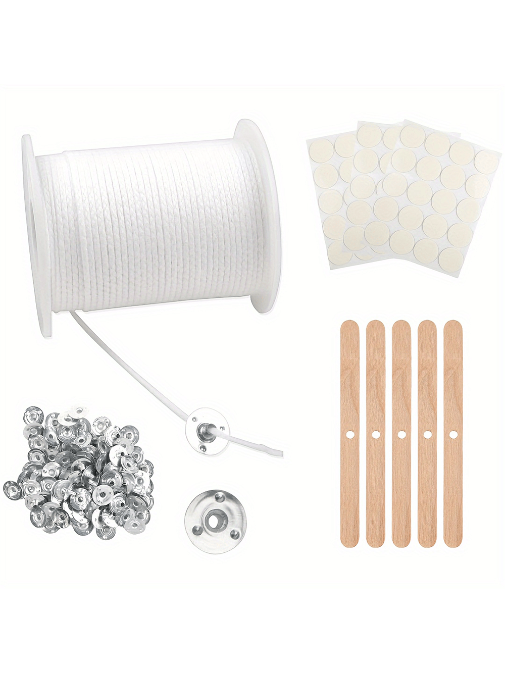 Candle Making Instructions - Set di Materiali per Candele Fai-da-Te: