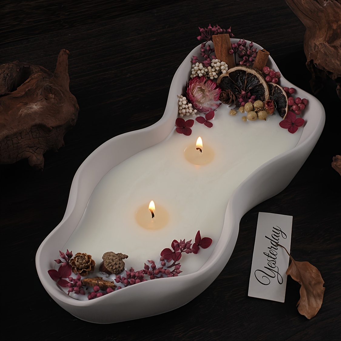 1 grande stampo ovale irregola - Candle Making Vessels recensione e prezzo