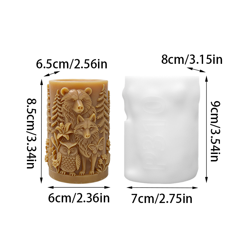 Stampo per Candele 3D a Tema A - Candle Making Workshop recensione e prezzo