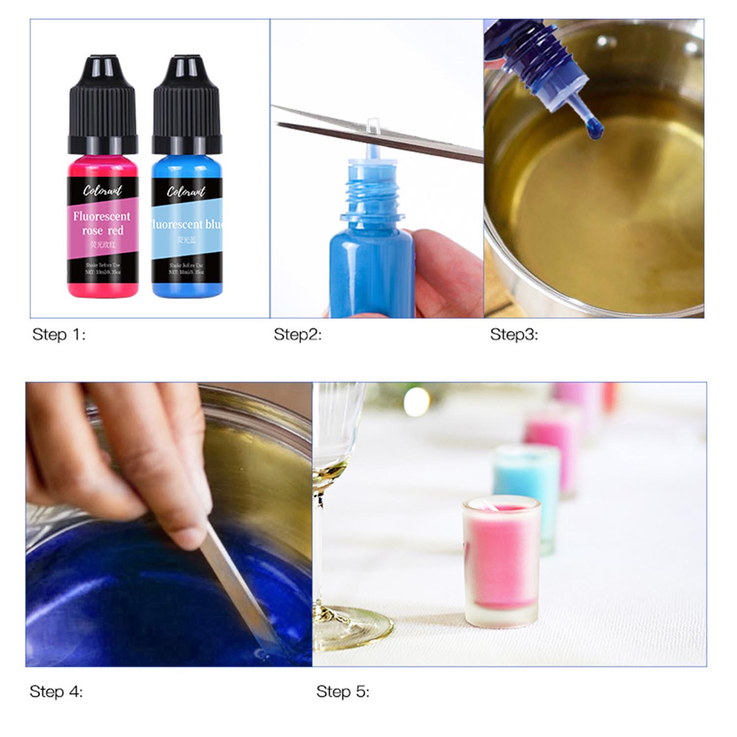 Kit di coloranti per candele S - Candle Making Instructions recensione e prezzo