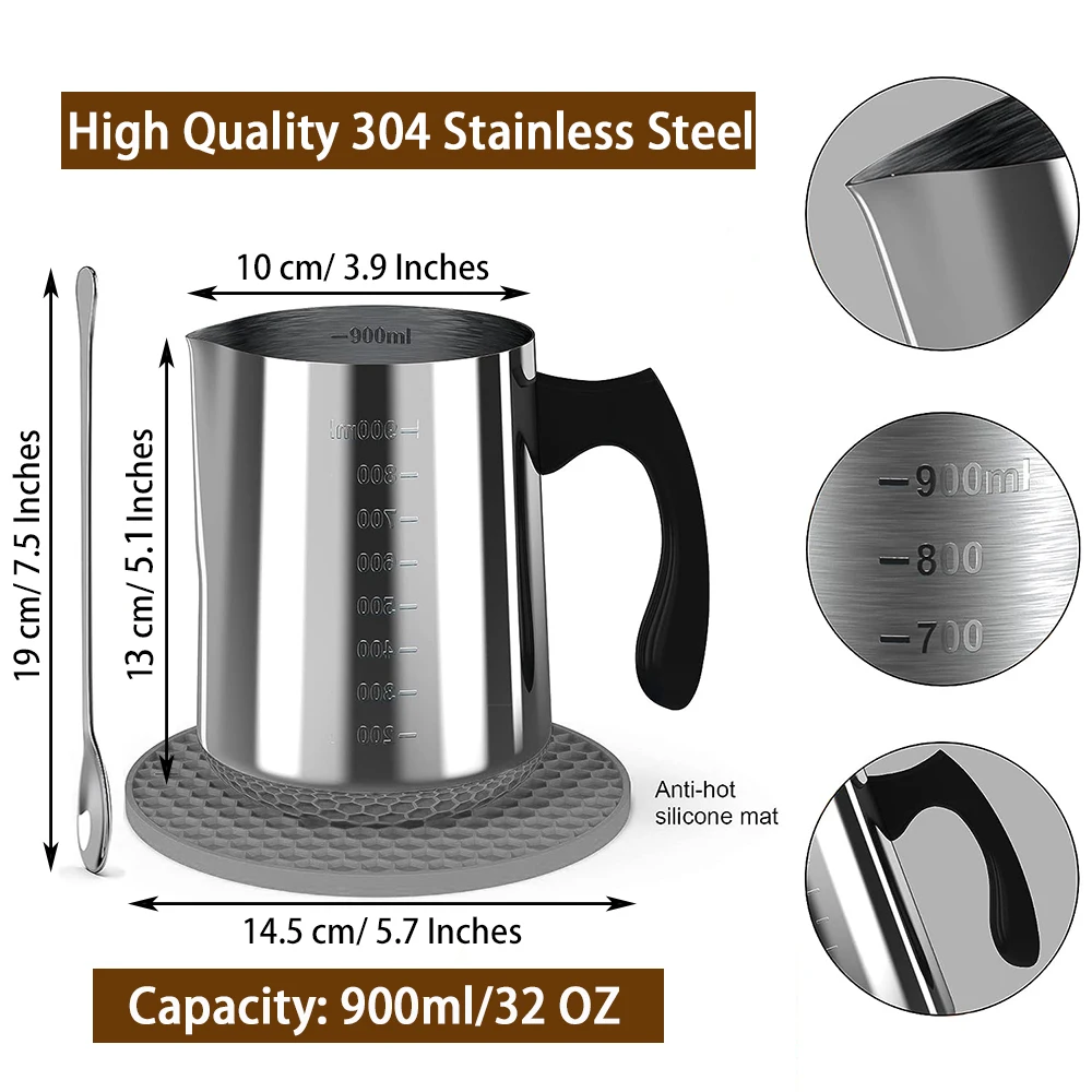 Gemos 500w Kit per la produzio - Candle Making Instructions recensione e prezzo