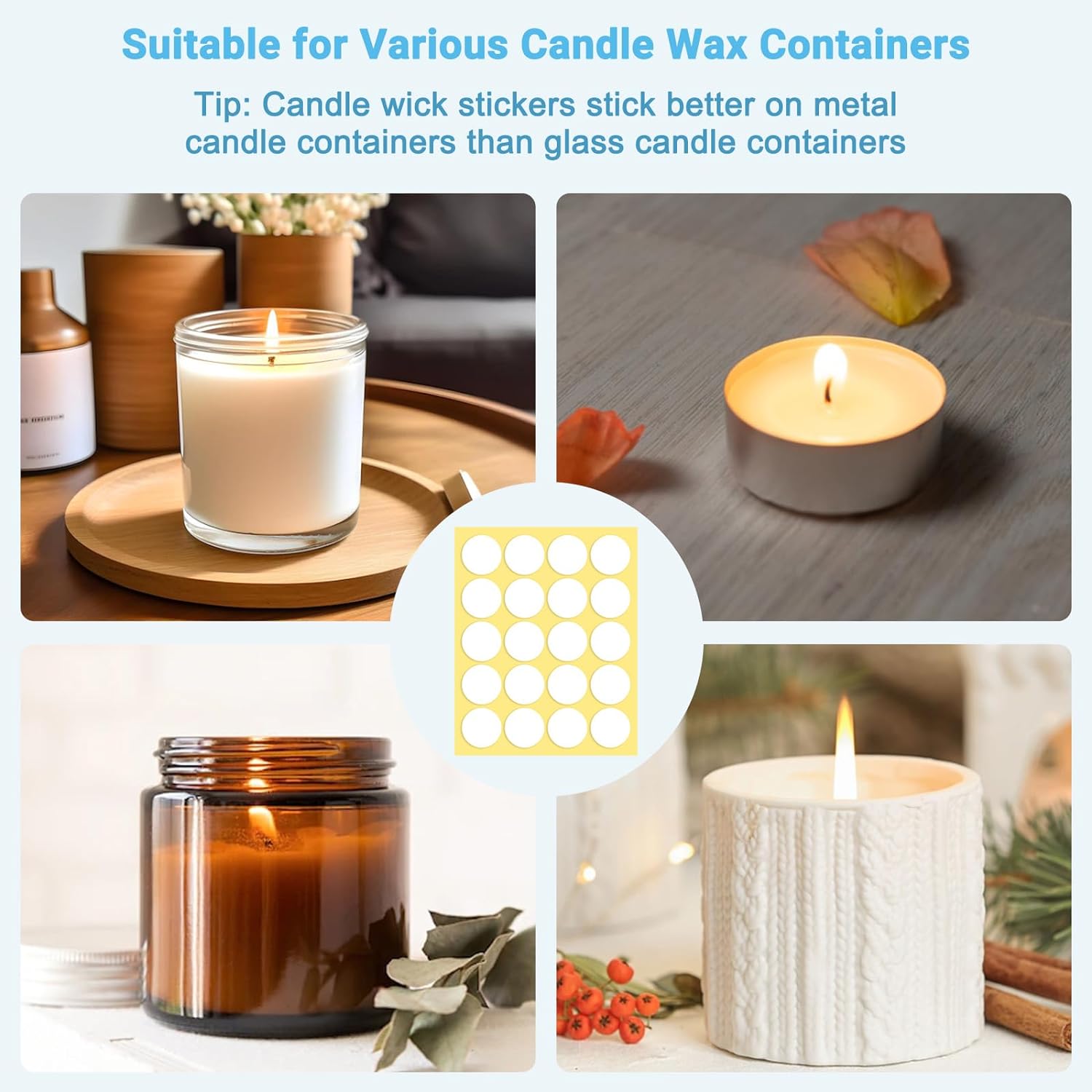 400PCS/100PCS Adesivi per stop - Candle Making Workshop recensione e prezzo