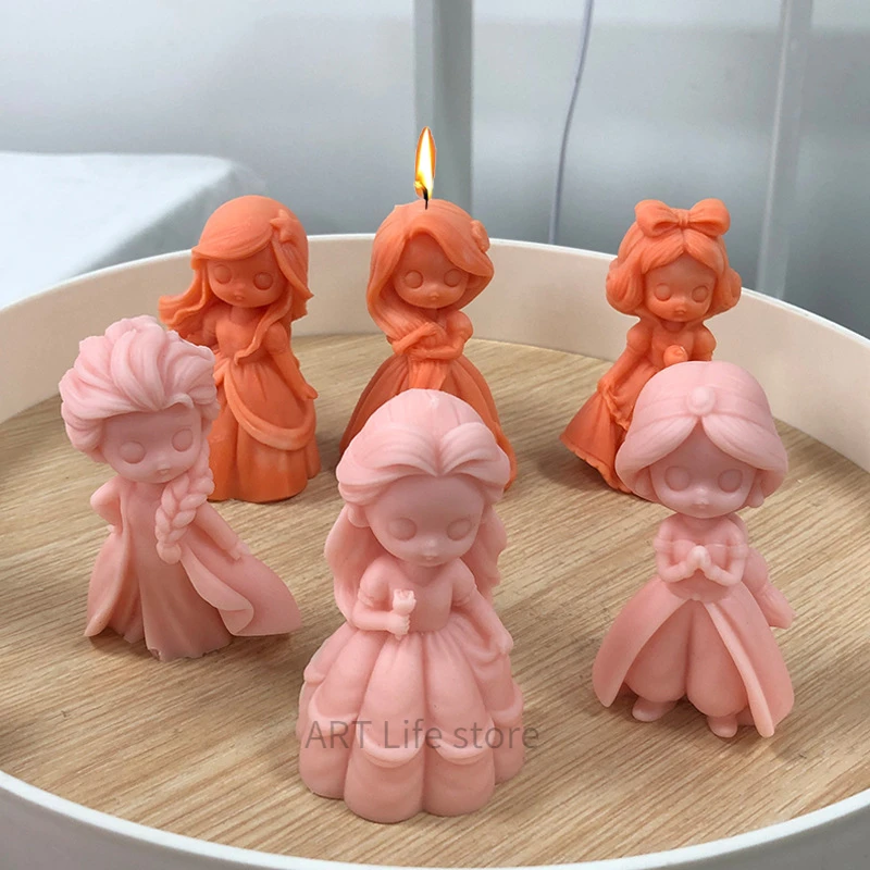 6 Princess Doll stampo per can - Candle Making Supplies Wholesale recensione e prezzo
