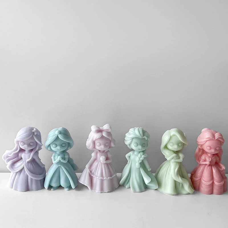 6 Princess Doll stampo per can - Candle Making Supplies Wholesale recensione e prezzo
