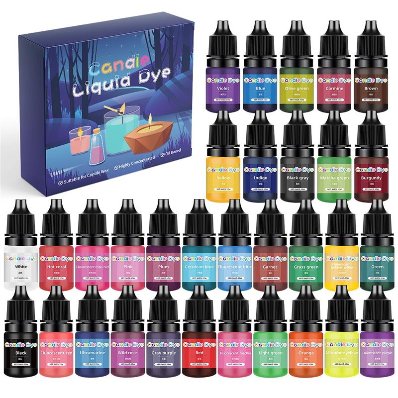 36 colori coloranti per candel - Candle Dye Chip recensione e prezzo