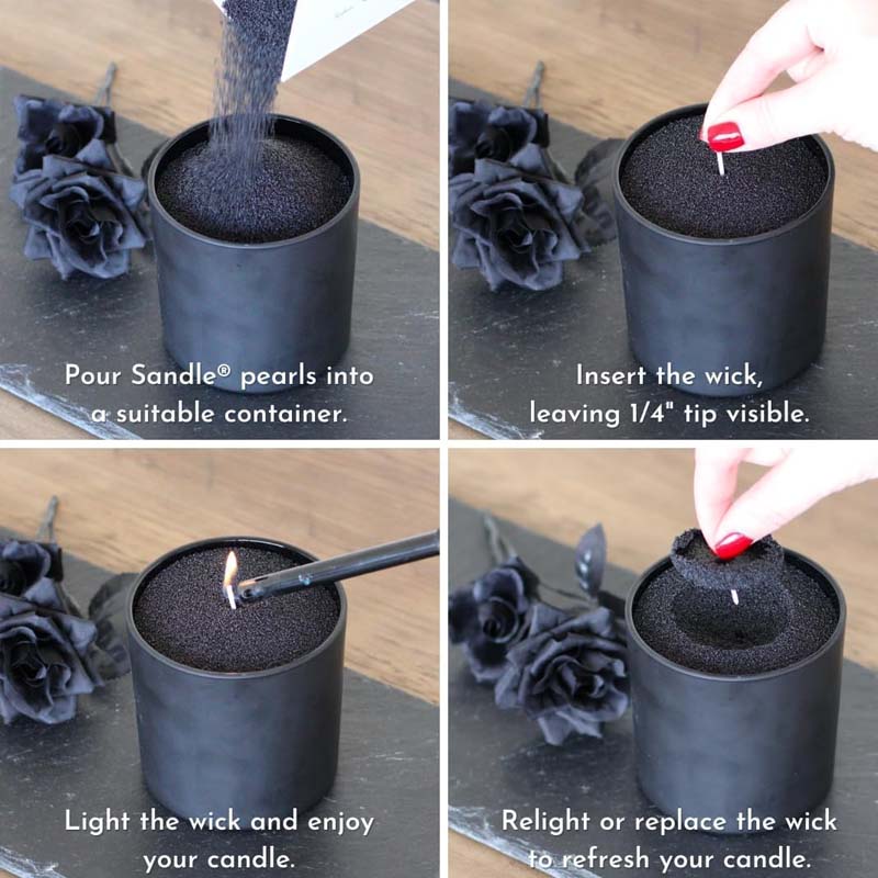 Sabbia Nera per Candele con St - Candle Making Course recensione e prezzo